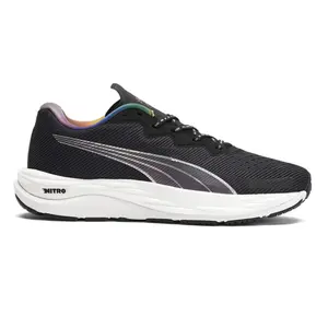 PUMA Womens Velocity Nitro 2 Out Running Sneakers Shoes - Black