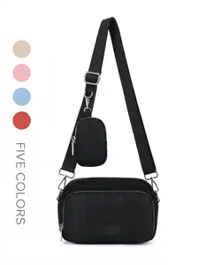 Wdxbag Summer 2.2L compact crossbody bag (8.2×3.9×5.1 in), includes a detachable mini pouch; lightweight, cute shoulder bag for everyday use; women’s crossbody bag; mini bag; girly-style bag; popular bag for 2026;  DealsForYouDays&Spotlight Day