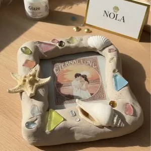 NOLA "Eternal Love" Custom Mosaic Polaroid Frame / Magnet