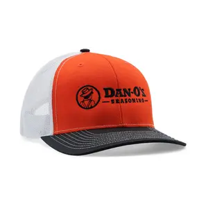 Dan-O's Orange, Black and White Trucker Hat