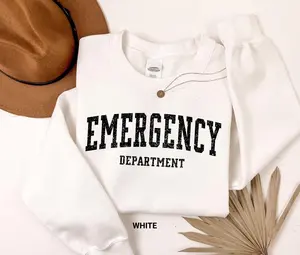 Retro Emergency Department Nurse Tshirt, Emergency Department Nurse Sweatshirt, Cute Emergency Nurse Gift, School Nursing Gift