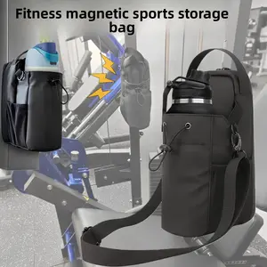 Sports Fitness Waterproof Crossbody Magnetic Bag Sports Backpack Can Adsorb Fitness Equipment
