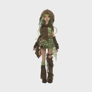 Kaka G Bjd Doll Set, 44cm Jointed Action Figure, Complete Kit, Explorer Navigator, Detachable Poseable Doll, Perfect for Collectors