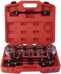 27 count Universal Press & Pull Sleeve Kit Bush Bearing Removal Insertion Tool Set