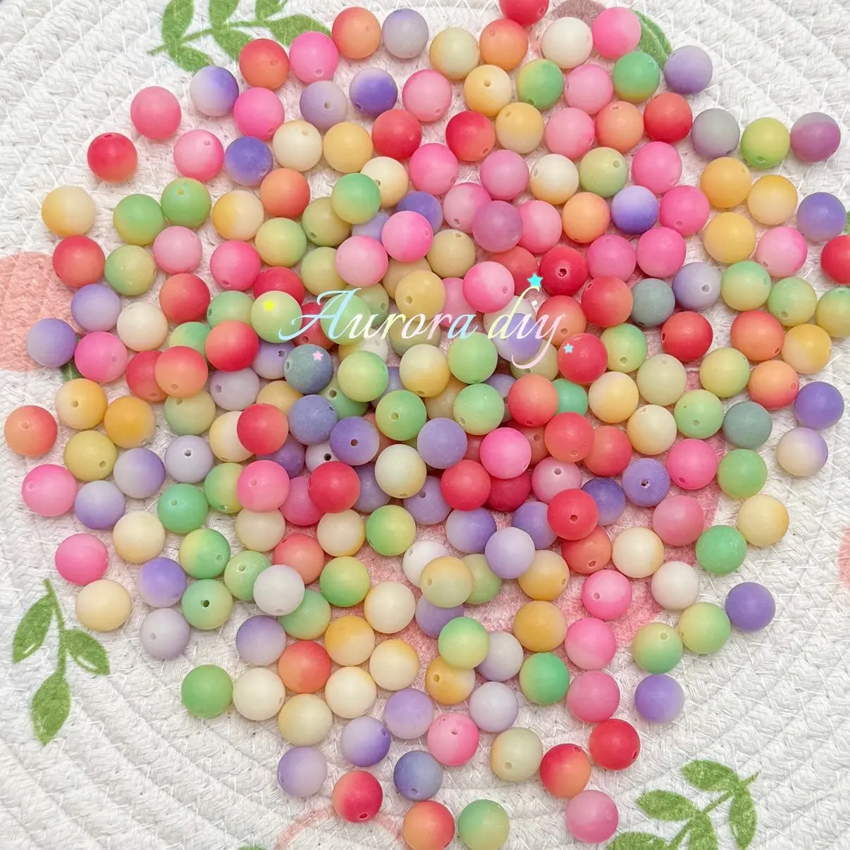 (H03) 12mm Spring mix matte Bodhi*100