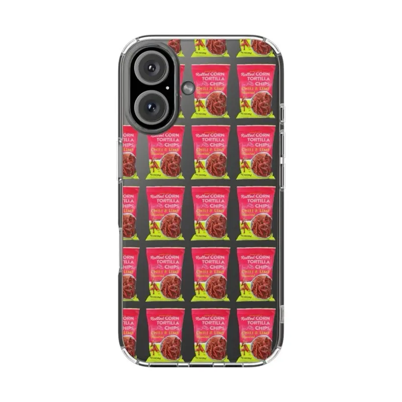 Trader Joe's Takis Clear Phone Case - Stylish Tough Protection with Unique Design & UV Protection for Everyday Use