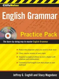 USED-Cliffsnotes English Grammar Practice Pack [With CDROM] by Magedanz, Stacy (Paperback)