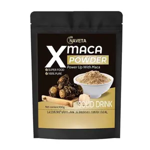 Organic Black Maca Root Powder dietary supplement to Boost energy and work out