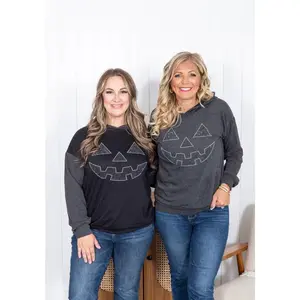 Jack O Bling Hooded Top