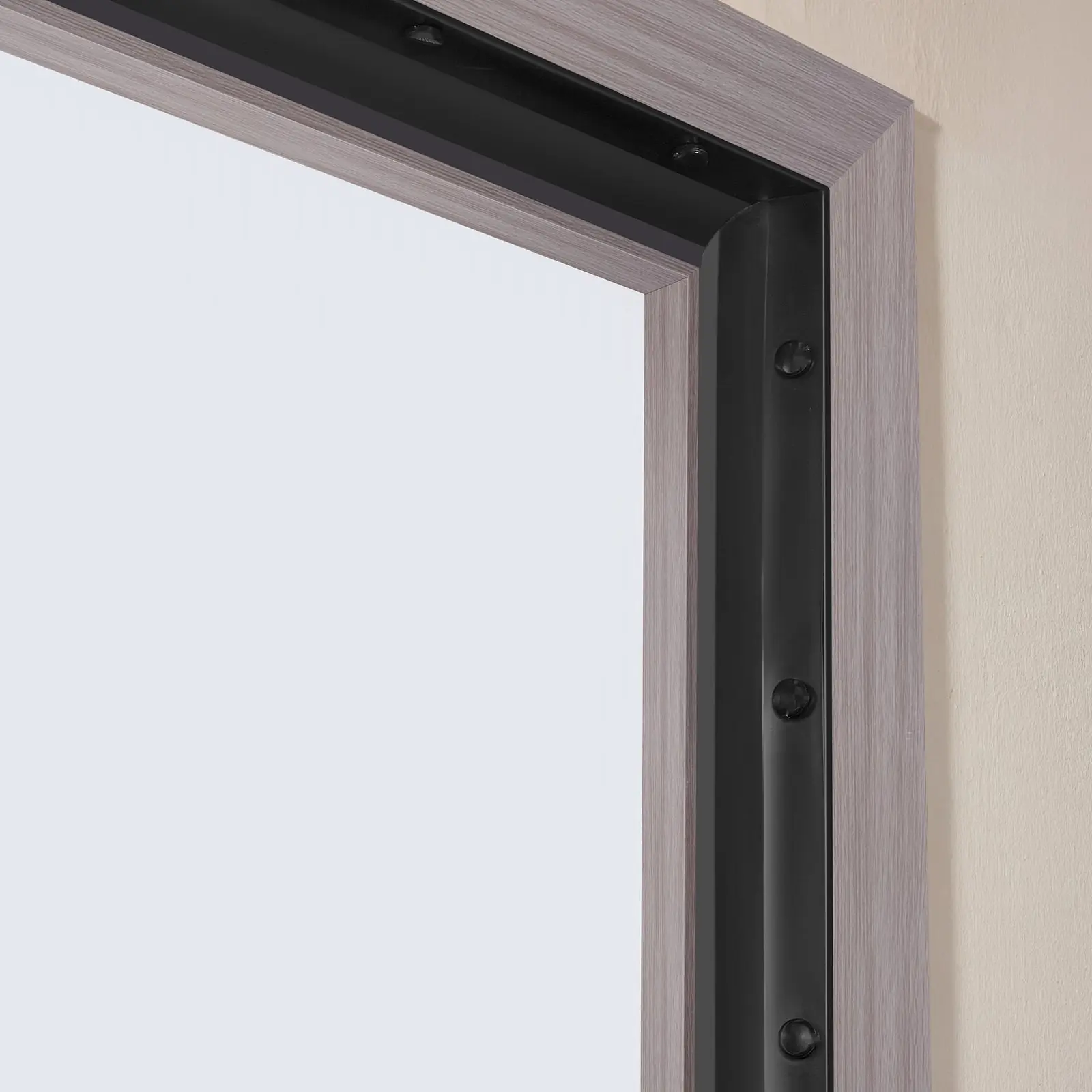 Garage Door Top And Sides Seal Strip Kit, 20 Ft Universal Weather Stripping For Exterior And Interior Doors, Durable Rubber And Vinyl Backed Seal To Block Drafts, Water And Noise, Easy Install Replacement Seal