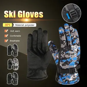Waterproof Thermal Ski Gloves