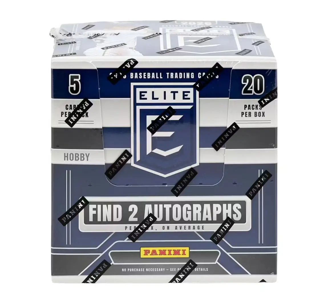 2026 Donruss Elite Baseball Hobby Box