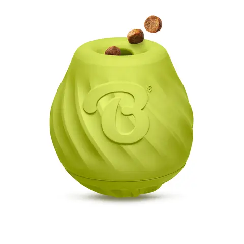 Pawbler | Natural Rubber Durable Dog Toy | Interactive Treat Dispensing Toy for Enrichment