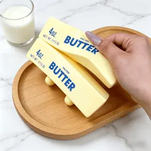 Butter Stick Stress Relief Toy, Squishy Fidgets - Soft material can be kneaded and stretched at will, venting and squeezing fun, suitable for class rewards, holiday gifts, daily stress relief, gift bag fillers