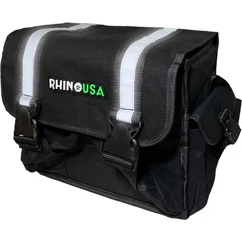 Rhino USA Recovery Gear Storage Bag - Ultimate Recovery Kit Bag for Organization - Use With Your Tow Strap, Shackles, Snatch Block or Anything