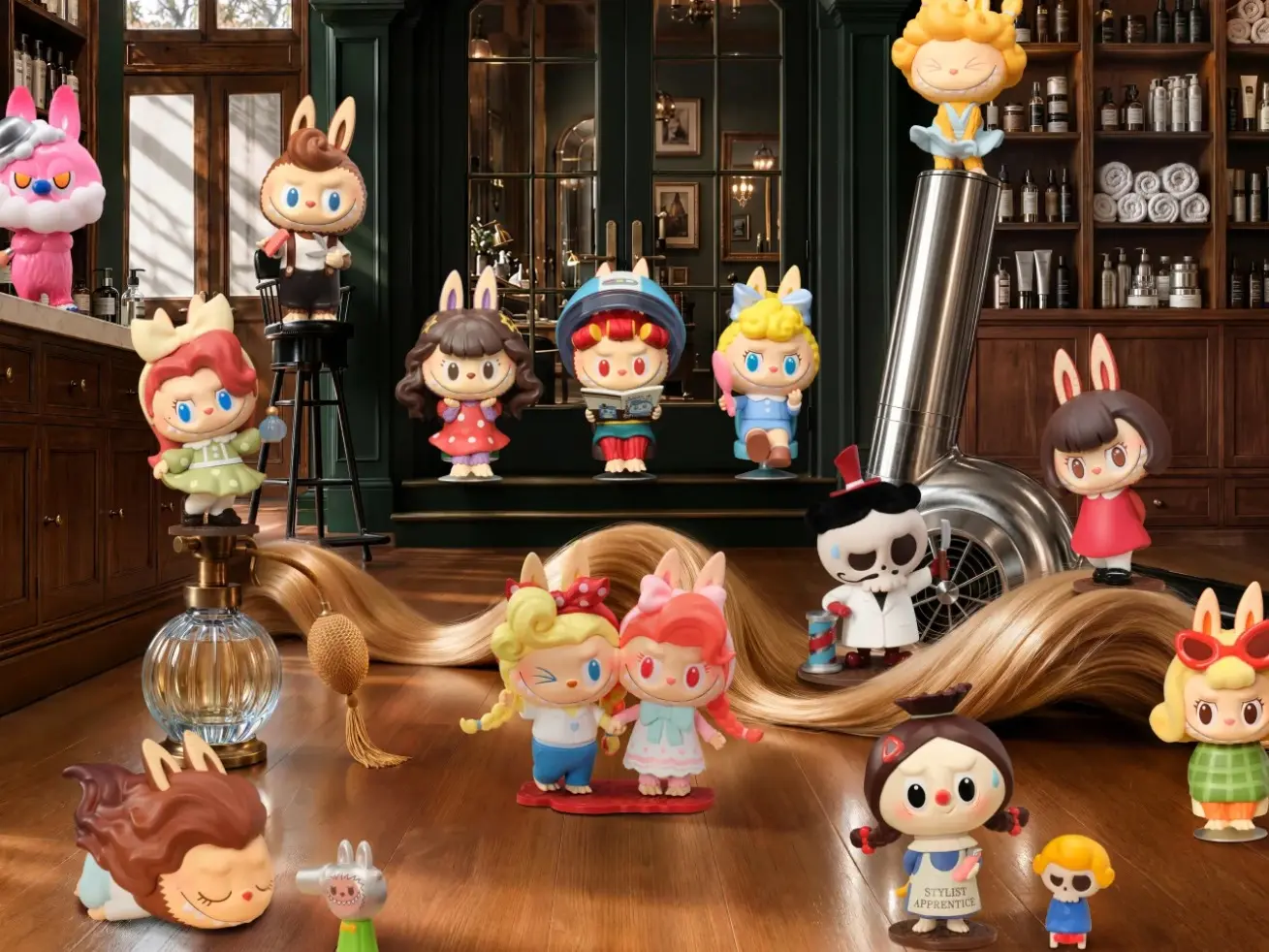 LBB Vintage Barbershop Series Figure Blind Box