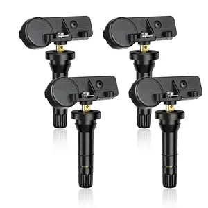 (4 Pack) 315Mhz TPMS Tire Pressure Monitor Sensors for GM Chevy Impala Silverado Tahoe Buick Encore Regal Cadillac Escalade GMC Acadia Sierra Yukon Pontiac Saab Saturn 13586335 13581558 13598771 13598772