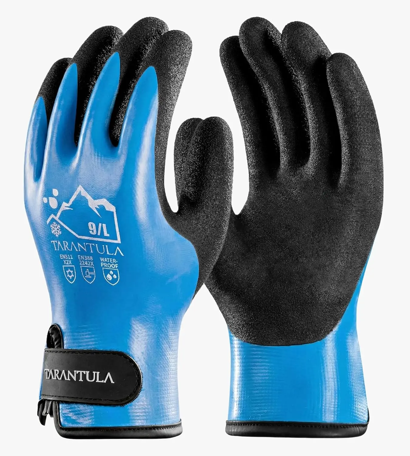 100% Waterproof Winter Work Gloves for Men & Women, Thermal Insulated Freezer Gloves for Cold Weather