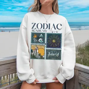 Zodiac Academy Sweatshirt, Take Me to Solaria Booktok Merch, Vega Twins Celestial Heirs, Fantasy Book Lover Gift, Dark Academia Aesthetic