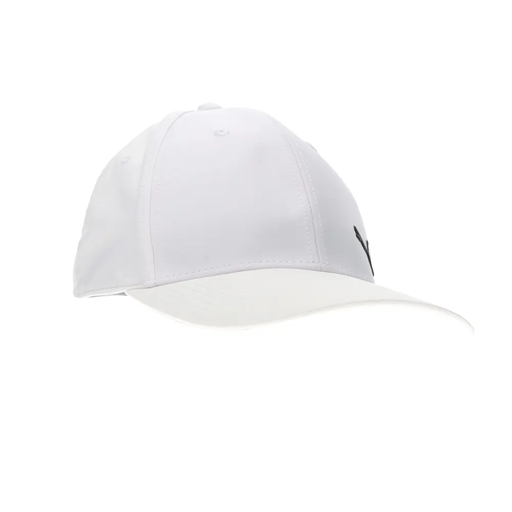 PUMA Mens Force 3.0 Stretch Fit Cap Casual - White