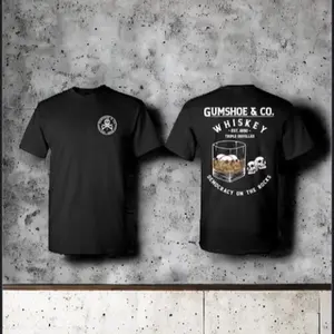 Gumshoe&Co. Brand Apparel (Unisex)/LEO Owned and Operated (Whiskey Shirt)