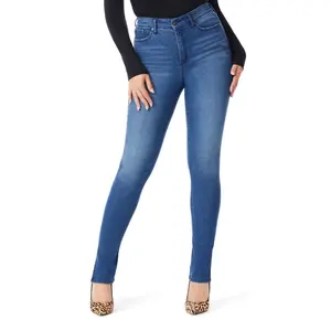 Sofia Jeans Women's Rosa Curvy Super High Rise Slit Hem Skinny Ankle Jeans
