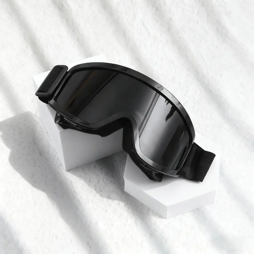 Men Women Unisex One-Piece Large-Frame Ski Goggles, Day-Night Versatile HD Anti-Fog Windproof Padded Snow Goggles for Skiing, Snowboarding, Mountaineering, Snowmobiling, Winter Hiking, Winter Camping & Outdoor Winter Adventures