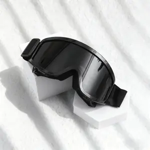 Men Women Unisex One-Piece Large-Frame Ski Goggles, Day-Night Versatile HD Anti-Fog Windproof Padded Snow Goggles for Skiing, Snowboarding, Mountaineering, Snowmobiling, Winter Hiking, Winter Camping & Outdoor Winter Adventures