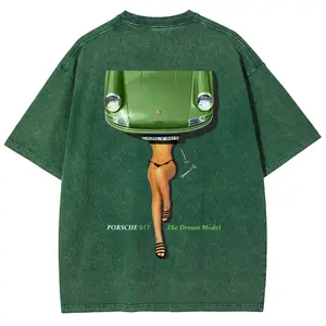 The Dream Model 911 Unisex Fit Washed T-Shirt Oversized Soft Fit, good graphic tees, graphic t-shirts,  Streetwear graphic tee, Vintage style, Racing Style, Race Day, Car Meet, Gift for Boyfriend, Men's gifts