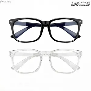 Hot Selling Blue Light Blocking Computer Gaming Glasses Unisex HD Anti-Reflective Polycarbonate Lenses Lightweight Durable Fashionable Eyewear for Work Office TV Study