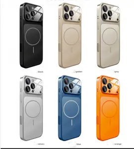 Compatible with iphone 17Pro Max/16 Pro/15 Plus/14/13/12 Magnetic business case for rotating stand   phone case-HH930-3