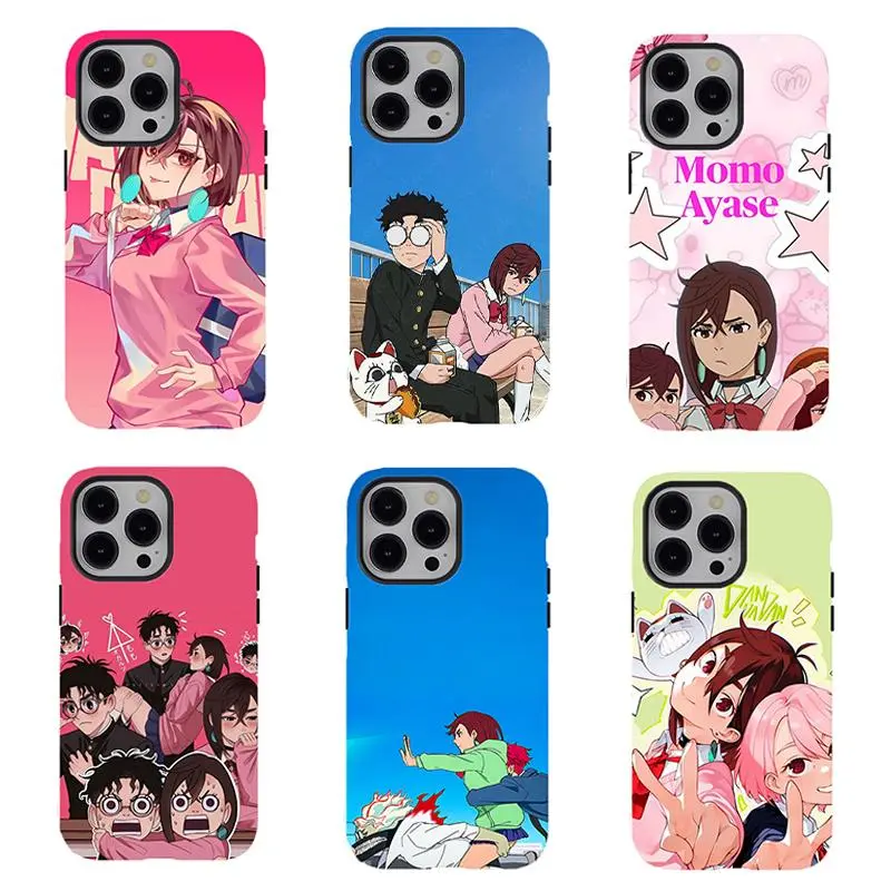 anime Dandadan Phone Case,anime dandadan merch,Anime Aesthetic Phone Case,For iPhone 17 Pro Max 16 15 14 13 12 11 for Samsung S21 S22 S23 S24 S25 Phone Case,Shockproof Durable Design,tough Phone Case,Gifts For Fans