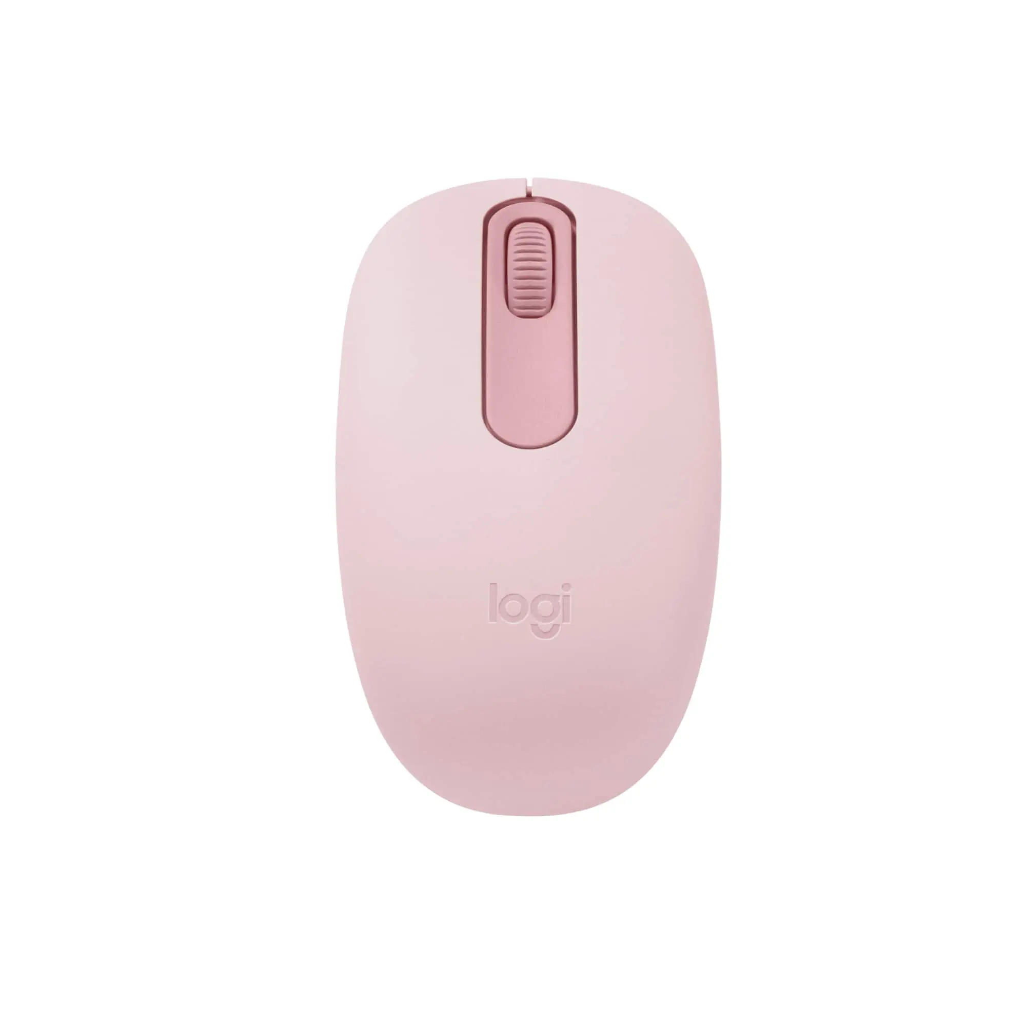 Logitech - M196 Lightweight Bluetooth Wireless Optical Mouse Compact 3-Button Ambidextrous Mouse with Smooth Tracking - Wireless - Rose