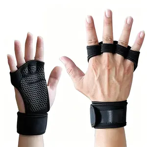 Weight Lifting Training Gloves, 1 Pair Anti-slip Strength Training Gloves, Sports Gloves for Men & Women, Fitness Accessories, Workout Accessories summerwins