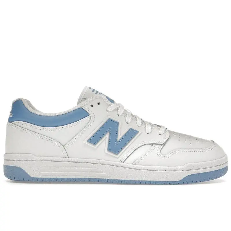 New Balance Men's 480 UNC White Team Carolina Light Aluminum, from StockX