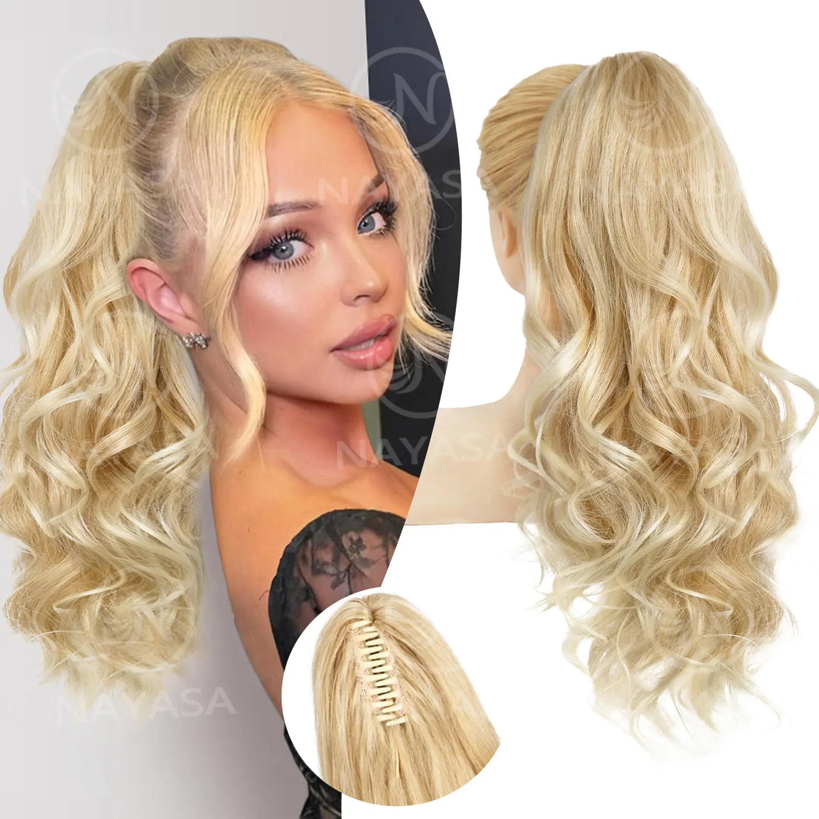 20''-Dark Blonde with Light ends