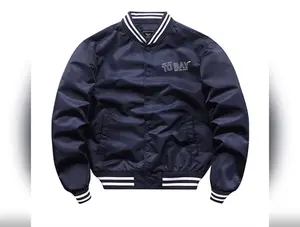 TO BAY Bomber Varsity Jacket