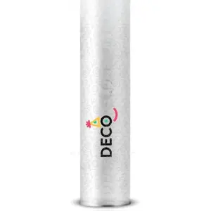 Decochamp Aerosol Can Instant Balloon Shine Spray 600ml Glitter Silver