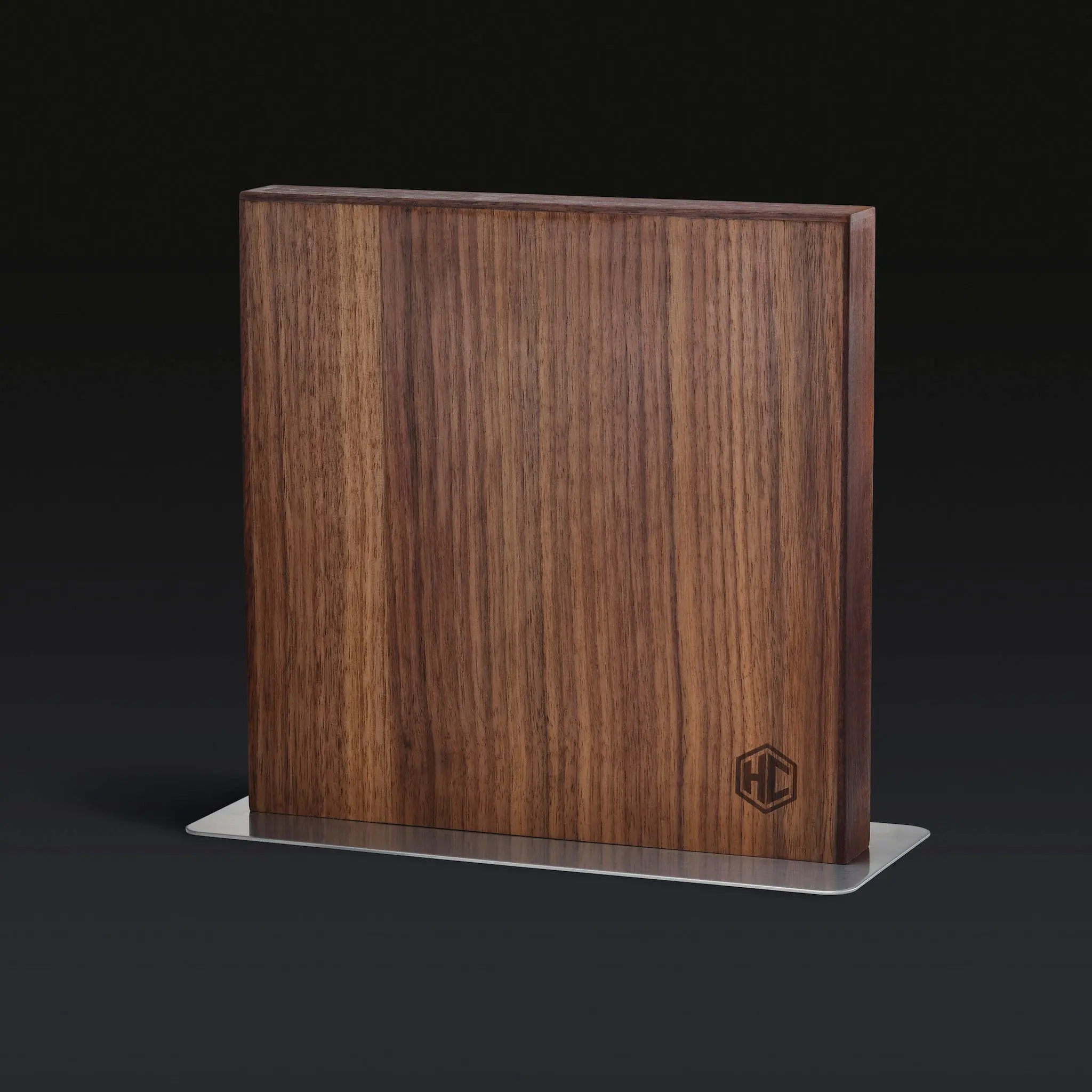 HexClad Walnut Magnetic Knife Block HexClad Walnut Magnetic Knife Block