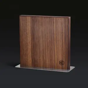 HexClad Walnut Magnetic Knife Block HexClad Walnut Magnetic Knife Block
