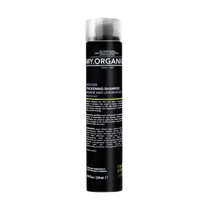 My Organics Volumizing Shampoo for Fine Hair - Organic Purifying, Silicone-Free, Oil Control, 250ml with Lemon & Orange Scent