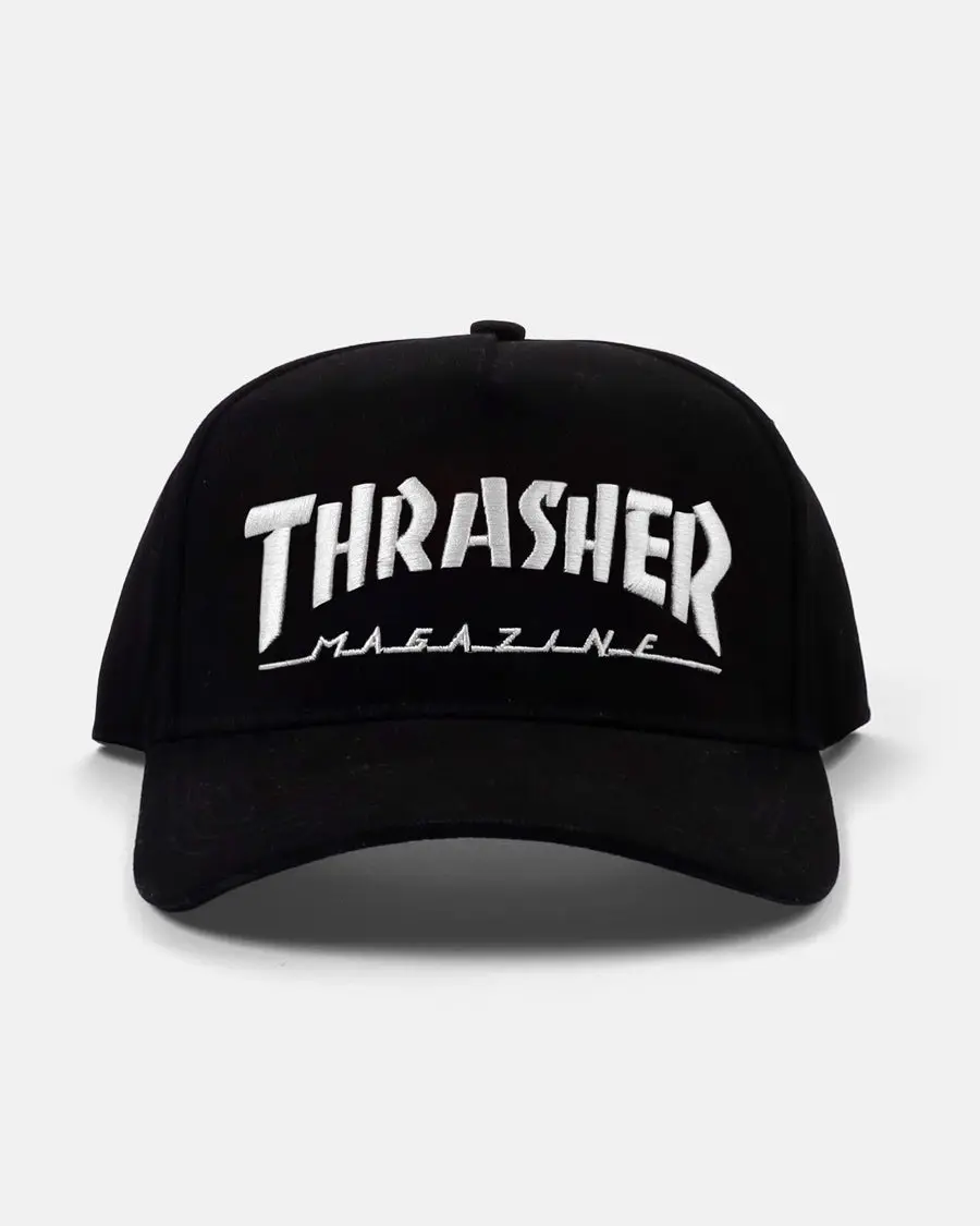 MAG LOGO BALL CAP - BLACK