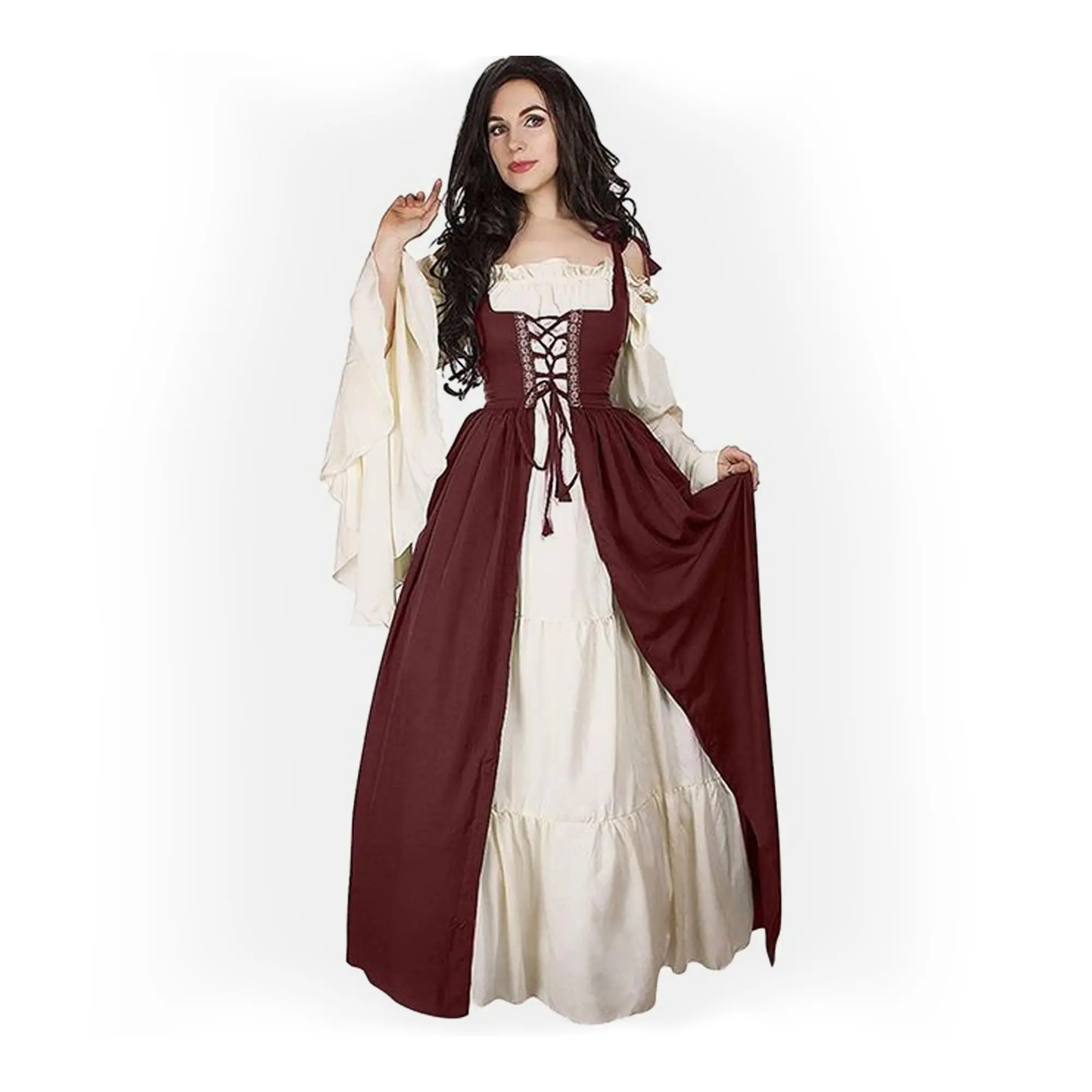 Renaissance Dress with Corset - TikTok Shop Renaissance Dress with Corset - TikTok Shop