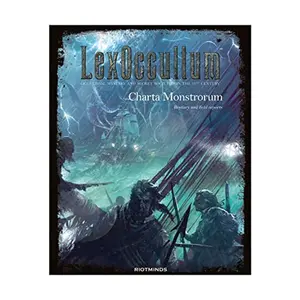 USED Book - Asmodee LexOccultum RPG: Charta Monstrorum - Roleplaying Game