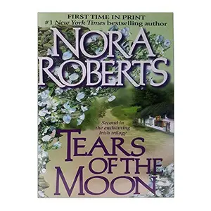 USED-Tears of the Moon by Nora Roberts (Hardcover)