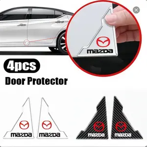 4pcs Car Door Corner Protectors, Universal Fit Mazda Models, Anti-Scratch Door Edge Guards, Essential Auto Accessories