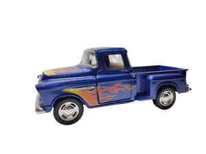 KINSMART 1:32 scale 1955 Chevy Stepside Pickup with Flame printing