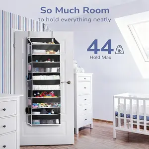 5-Tier Storage Rack - Gray |   Perfect Mother's Day Gift |   5 Spacious Pockets Design |   Heavy Duty Capacity |   Efficient Safe Organizer for Easy Access