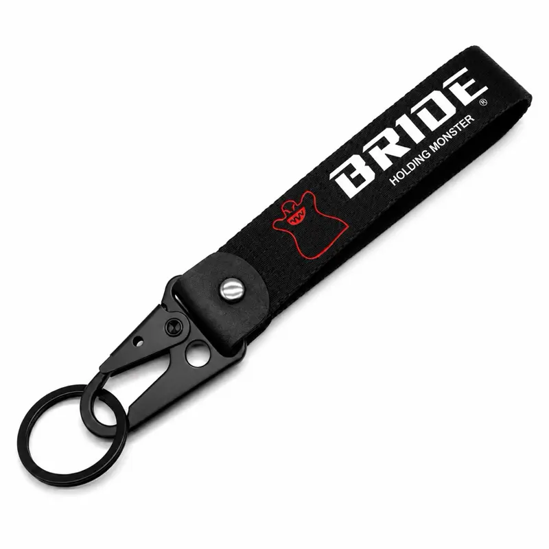 Bride Holding Monster Wristlet Keychain