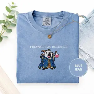 Cozy Comfort Colors 1717 Pigment-Dyed Tee: Dungeon Crawler Carl 'Prepare for Byattle' Design, Mommy's Special Boy DCC Gift, Ultimate LitRPG Fan Vintage Oversized Shirt